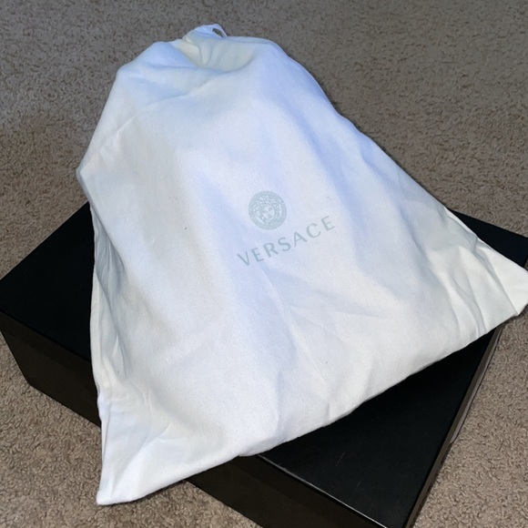 COPY - Authentic Versace Sneaker Black,White,Gray Size 10.5 - Picture 7 of 9